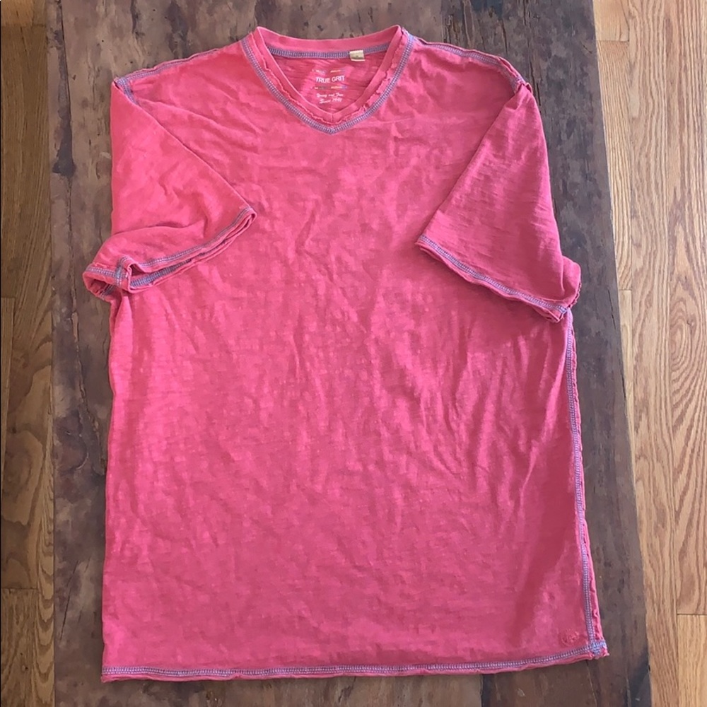 True Grit Tee with stitching